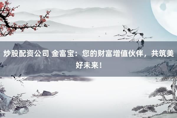 炒股配资公司 金富宝：您的财富增值伙伴，共筑美好未来！
