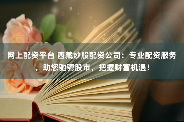 网上配资平台 西藏炒股配资公司：专业配资服务，助您驰骋股市，把握财富机遇！