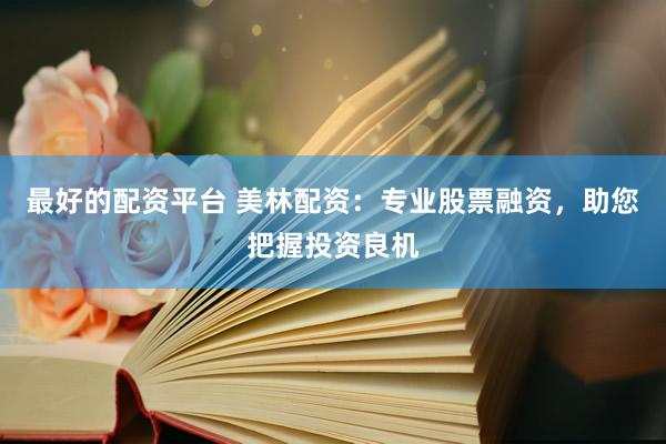 最好的配资平台 美林配资：专业股票融资，助您把握投资良机